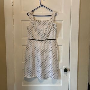 D. B. Y. Size 16 Polka Dot Dress